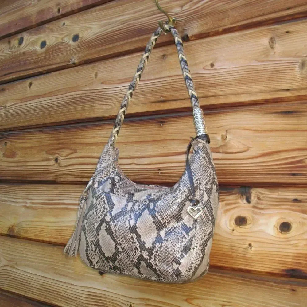 Brighton Zip Top Hobo Barbados Bag